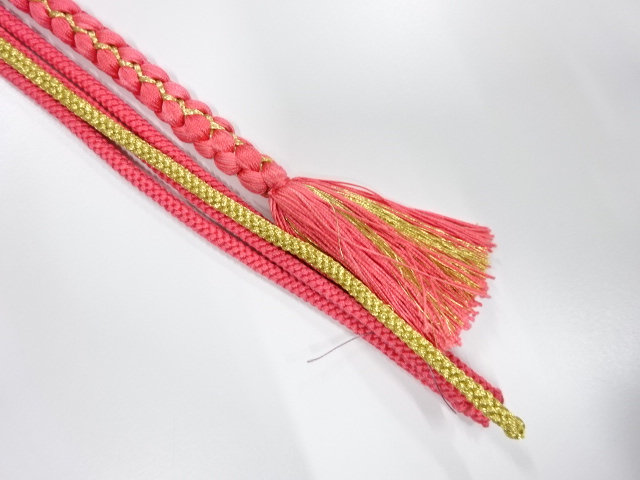  正絹　振袖用　手組帯締め